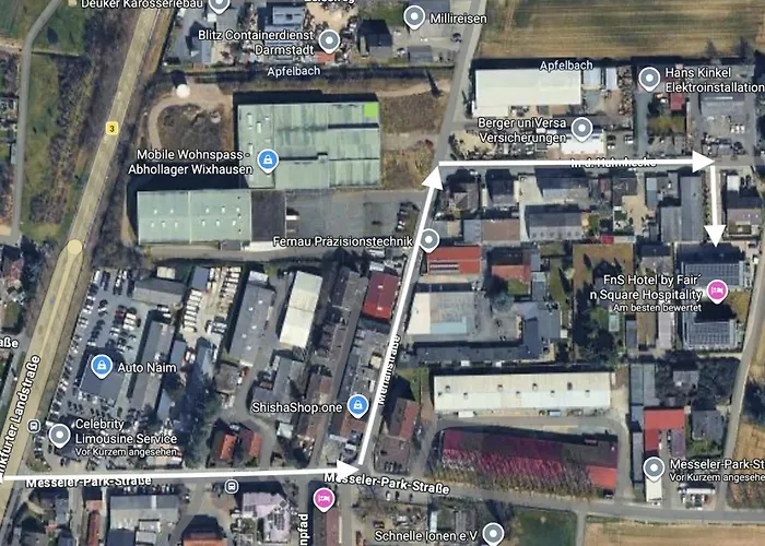 Aparthotel Fair N Square 24 Stunden Self-check In Darmstadt